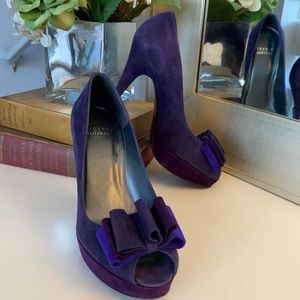Platform Peep Toe heels